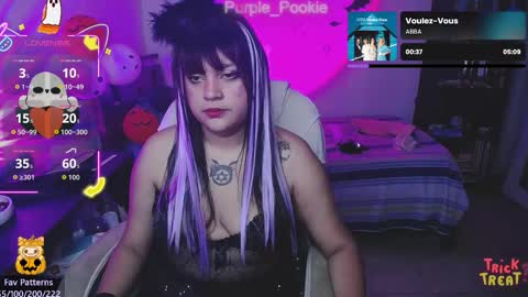 Snapshot of purple_pookie chatting on October 30, 4:25 am Sofia online show from October 30, 4:25 am
