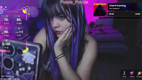 Snapshot of purple_pookie chatting on November 7, 4:23 am Sofia online show from November 7, 4:23 am
