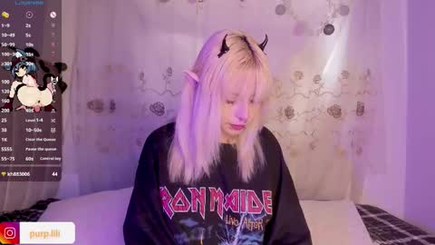 Snapshot of purplelilith3 chatting on January 14, 3:17 pm Purple Lilith online show from January 14, 3:17 pm