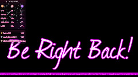 Ayana Delatorre online show from December 3, 4:47 am