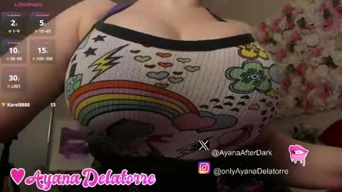 Snapshot of queenayana chatting on May 30, 6:16 pm Ayana Delatorre online show from May 30, 6:16 pm