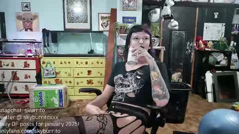 Sky Burrito online show from December 29, 12:20 am