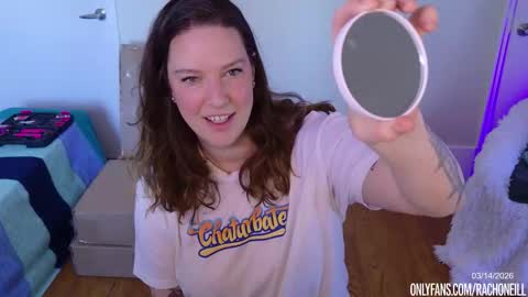 Snapshot of rach_oneill chatting on March 14, 9:31 pm Rach ONeill online show from March 14, 9:31 pm