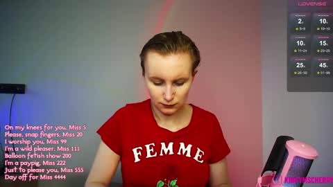 Snapshot of randycherry chatting on May 3, 4:02 pm Cherry Miss Cherry online show from May 3, 4:02 pm