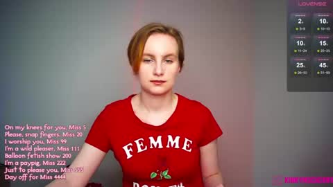 Snapshot of randycherry chatting on June 16, 3:03 pm Cherry Miss Cherry online show from June 16, 3:03 pm