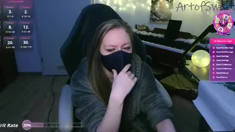 Snapshot of realartofslut chatting on December 2, 7:53 pm realartofslut online show from December 2, 7:53 pm