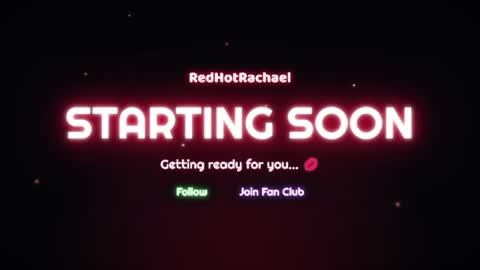 Red Hot Rachael online show from June 13, 2:59 pm