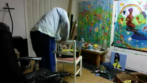 Snapshot of richardartist chatting on January 5, 8:31 pm Richard online show from January 5, 8:31 pm