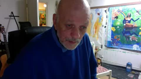 Snapshot of richardartist chatting on February 14, 10:06 pm Richard online show from February 14, 10:06 pm