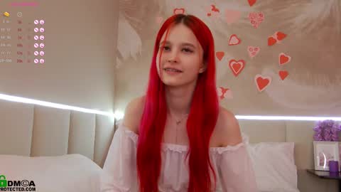 Snapshot of rina_red_ chatting on February 12, 8:06 am Rina online show from February 12, 8:06 am