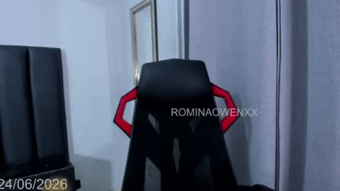 Snapshot of rominaowenxx chatting on June 24, 7:40 am ROMINA OWEN online show from June 24, 7:40 am