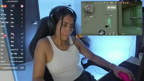 Snapshot of sabrina_chester_02 chatting on May 6, 4:52 am Angie online show from May 6, 4:52 am