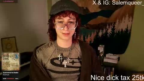 Snapshot of salemqueer_ chatting on September 10, 1:49 am Sam online show from September 10, 1:49 am