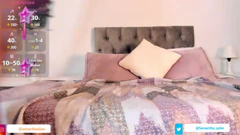 Snapshot of samantha_spike chatting on January 14, 3:15 pm Samantha online show from January 14, 3:15 pm