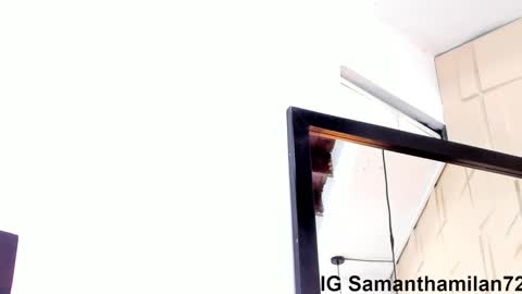 Snapshot of samanthamilan chatting on February 23, 4:57 pm Alejandra online show from February 23, 4:57 pm