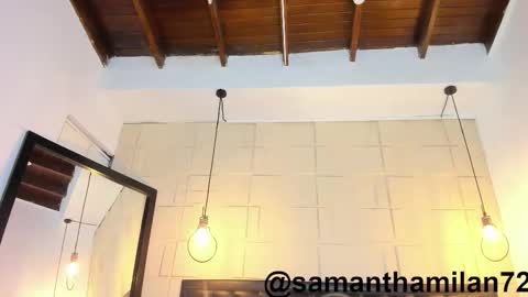 Snapshot of samanthamilan chatting on October 2, 10:00 am Alejandra online show from October 2, 10:00 am