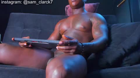 Snapshot of samclarck chatting on January 19, 2:28 pm SAM online show from January 19, 2:28 pm