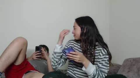 Snapshot of sami_and_gael chatting on February 23, 1:03 am Tami Gael online show from February 23, 1:03 am
