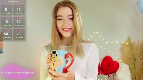 Snapshot of sammyaltham chatting on February 9, 12:17 am Sam online show from February 9, 12:17 am