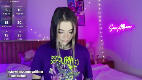 Snapshot of sammyaltham chatting on October 11, 11:58 pm Sam online show from October 11, 11:58 pm