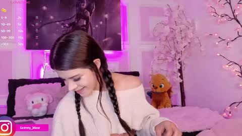 Snapshot of sammyblaer chatting on May 17, 2:13 pm Samantha online show from May 17, 2:13 pm