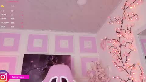 Snapshot of sammyblaer chatting on June 19, 9:07 pm Samantha online show from June 19, 9:07 pm