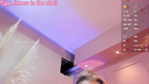 SaraAvila  online show from December 9, 1:07 am