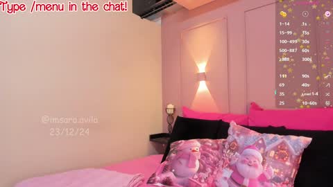 SaraAvila  online show from December 23, 7:52 pm