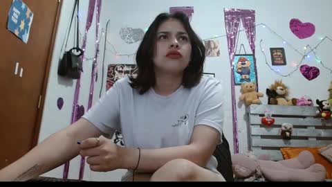 Snapshot of saray_extrovert1 chatting on December 3, 3:09 am Sara Jimenez online show from December 3, 3:09 am