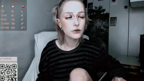 Snapshot of say_mary chatting on September 8, 10:42 pm pronoun she. name Mary. age 21. online show from September 8, 10:42 pm