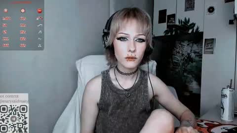Snapshot of say_mary chatting on September 24, 1:09 am pronoun she. name Mary. age 21. online show from September 24, 1:09 am