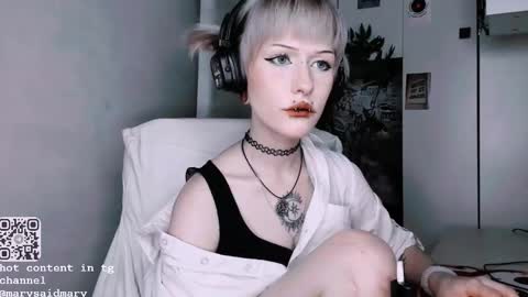 Snapshot of say_mary chatting on September 26, 2:59 am pronoun she. name Mary. age 21. online show from September 26, 2:59 am