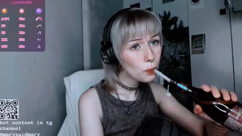 Snapshot of say_mary chatting on September 28, 7:52 pm pronoun she. name Mary. age 21. online show from September 28, 7:52 pm