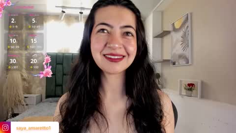 Saya Amaretto  online show from March 11, 8:59 pm