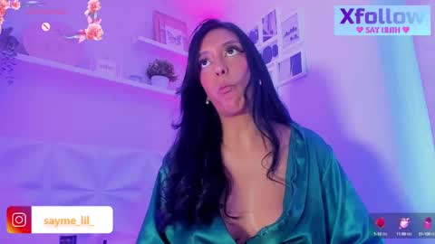 Snapshot of saylilith chatting on March 1, 5:49 pm Say Lilith Monday to Saturday 700am to 140pm Colombian time online show from March 1, 5:49 pm