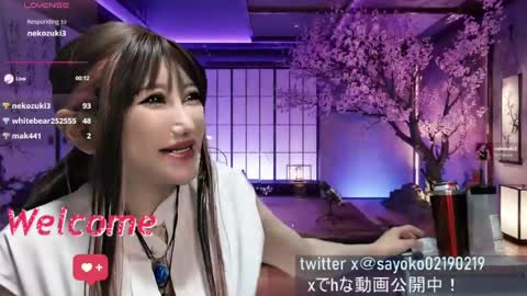 Snapshot of sayo_tanaka_japanese chatting on June 29, 1:22 pm Sayo Tanaka online show from June 29, 1:22 pm