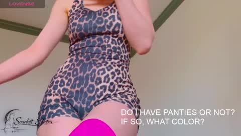 SCARLETT ELECTRA  -  online show from April 3, 1:53 pm