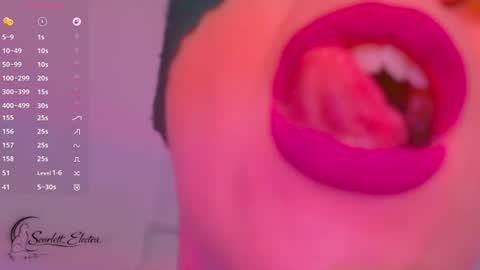SCARLETT ELECTRA  -  online show from July 2, 2:34 pm