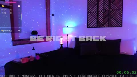 Sebastian online show from October 7, 3:36 am