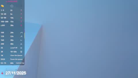 Sebastian online show from November 27, 8:55 pm