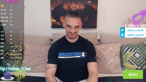 Snapshot of secret_sir chatting on September 26, 10:03 pm Dean Carter online show from September 26, 10:03 pm