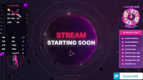 SeraLeeXXX online show from October 1, 5:41 pm