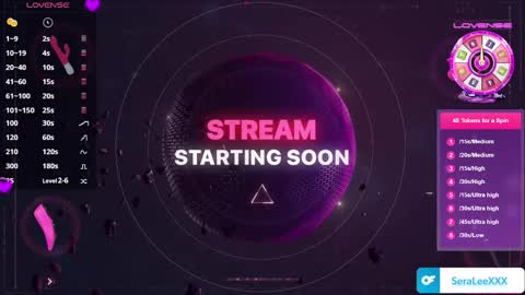 SeraLeeXXX online show from January 12, 6:35 pm