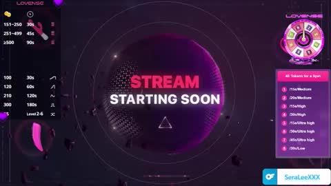 SeraLeeXXX online show from January 13, 6:24 pm