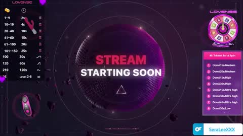 SeraLeeXXX online show from February 4, 6:25 pm