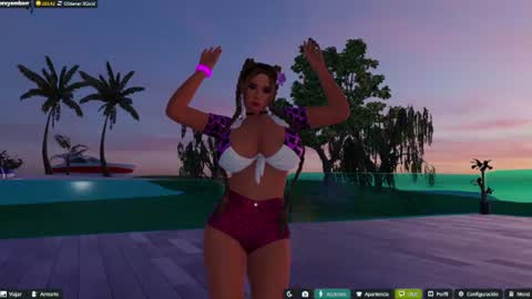 Snapshot of sexy_ambarr chatting on July 19, 1:09 am Ambar online show from July 19, 1:09 am