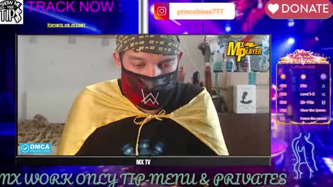 BISEXPRINCE777 online show from March 25, 12:33 pm