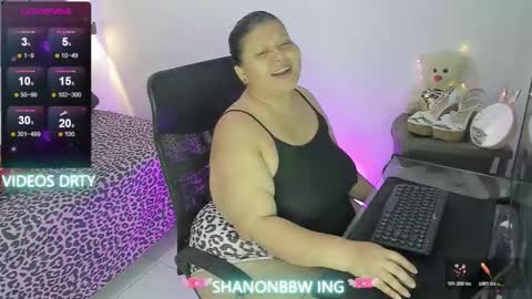 SHANNONBBW online show from November 20, 3:50 am