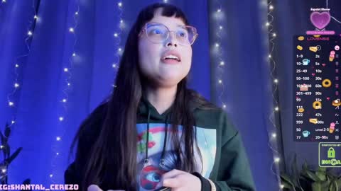 Snapshot of shantalcerezo chatting on December 14, 10:28 pm Cat-FOLLOWME and we talk IGshantal cerezo online show from December 14, 10:28 pm