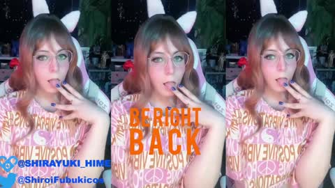 Snapshot of shirayuki_hime chatting on January 2, 9:00 am Im Lilu Rosenblum Guys I have ----Ill be glad to see you there online show from January 2, 9:00 am